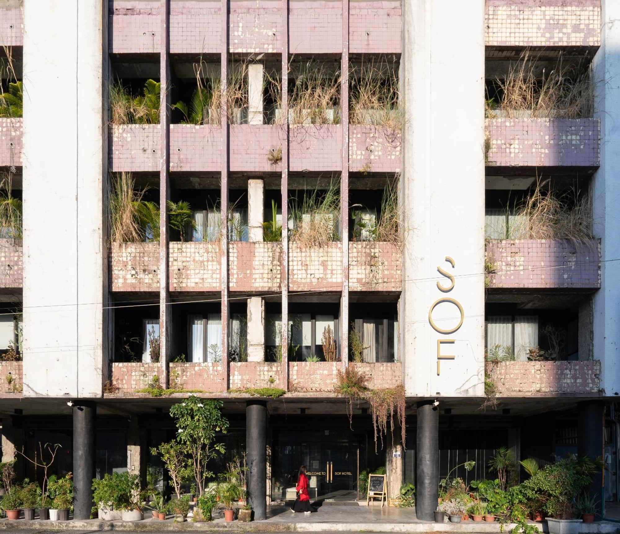 Sof Hotel Taichung Exterior foto